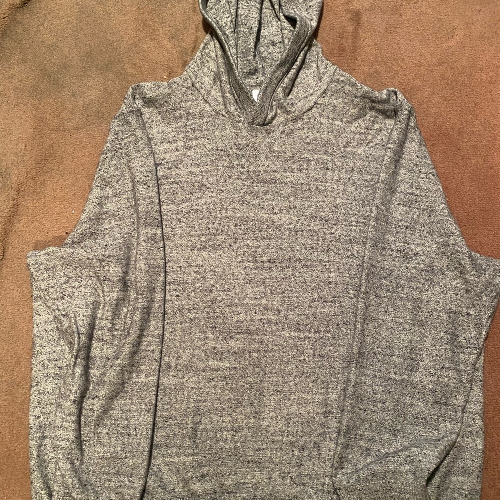 GAP Charcoal Knit Hoodie